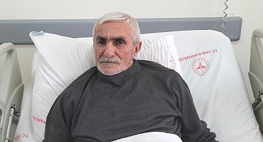 Gönüllü makinist, açtığı gazoz kapağı gözüne isabet etmesi sonucu yaralandı