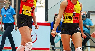 Göztepe filesinde final sevinci