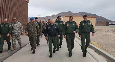 Hava Kuvvetleri Komutanı Orgeneral Kadıoğlu, ABD'de tatbikat unsurlarını inceledi