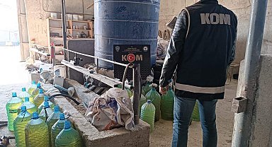 Iğdır'da, 517 litre kaçak akaryakıt ele geçirildi; 2 gözaltı