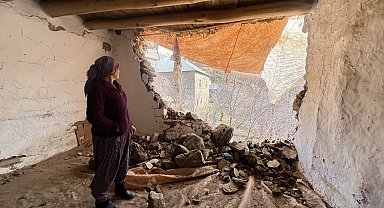 Irak'taki depremde sınır köyünde 20 evde hasar oluştu