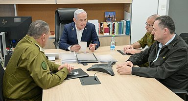 İsrail Başbakanı Netanyahu, Savunma Bakanı Katz ve Genelkurmay Başkanı Zamir ile bir araya geldi