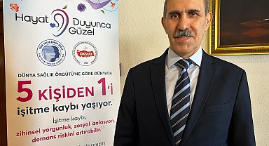 İstanbul- 'Her 5 kişiden 1'inde işitme kaybı var'