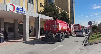 İstanbul- Arnavutköy Devlet Hastanesi'nde çıkan yangın söndürüldü