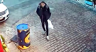 İstanbul - Avcılar'da market önündeki süt ve peynirleri çaldı