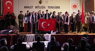 İstanbul - Bakırköy Adliyesi'nde 18 Mart Çanakkale Zaferi Etkinliği