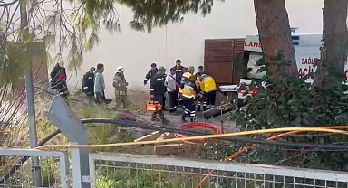 İstanbul - Bakırköy'de trafo merkezindeki patlamada 1 işçi ağır yaralandı