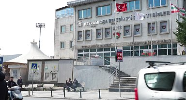 İstanbul- Bayrampaşa'da 4 katlı otoparkı su bastı