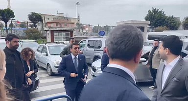 İstanbul - Beyoğlu Belediye Başkanı İnan Güney ifade vermek için adliyede - 2 vce bilgiyle