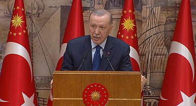 İstanbul - Cumhurbaşkanı Erdoğan: Şark kurnazlıklarına evrilmeye çalışılırsa günah bizden gider