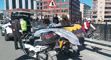 İstanbul - Esenyurt'ta motosiklet sürücülerine denetim