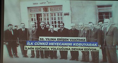 İstanbul - İlim Yayma Vakfı 54. Olağan Genel Kurul Toplantısı yapıldı