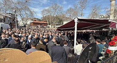 İstanbul - İstanbul Emniyet Müdürü Yıldız'ın kayınpederi son yolculuğuna uğurlandı