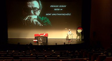 İstanbul- Osman Sınav için AKM'de tören düzenlendi