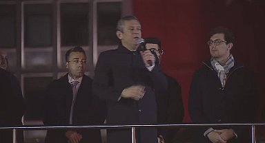 İstanbul - Özgür Özel, Saraçhane'de konuştu