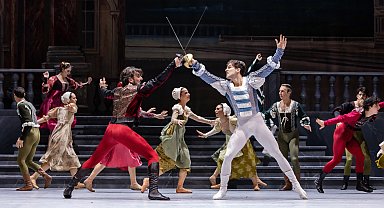 İstanbul - Romeo ve Juliet Balesi, AKM'de prömiyerini gerçekleştirdi