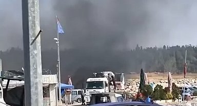 İstanbul - Tuzla'da tekne yangını-1