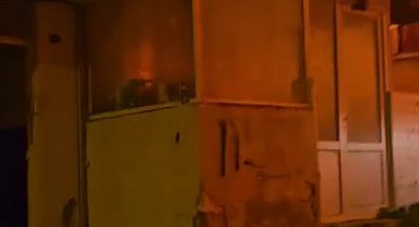 İzmir'deki ev yangını, söndürüldü