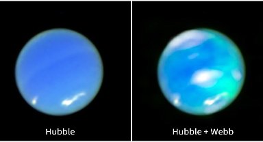 James Webb Teleskobu, Neptün'deki parlak 'aurora' aktivitesini görüntüledi