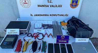 Kaçak kazı operasyonu: 4 gözaltı