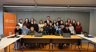 Kadın mühendislerden Kürkçüler Köyü'ndeki çocuklara dijital eğitim desteği