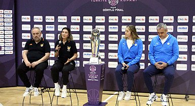 Kadınlar Türkiye Dörtlü Finali'nde karşılaşacak Çimsa ÇBK Mersin ile Emlak Konut, kupayı kazanmak istiyor