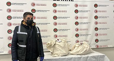 Kapıkule'de TIR'da 44 kilo uyuşturucu ele geçirildi