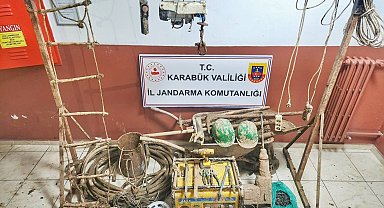 Karabük'te kaçak kazı yapan definecilere operasyon; 7 tutuklama