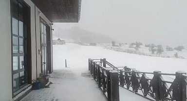 Karabük'te kar yağışı