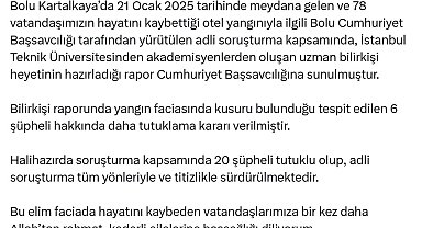 Kartalkaya otel yangınına ilişkin 6 kişiye daha tutuklama kararı