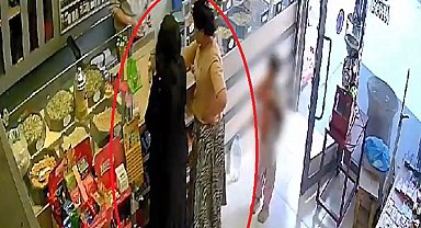 Kayseri'de, hırsızlık anı kameraya yansıdı; 2 gözaltı