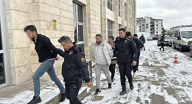 Kütahya'da suç örgütü operasyonu; 6 gözaltı