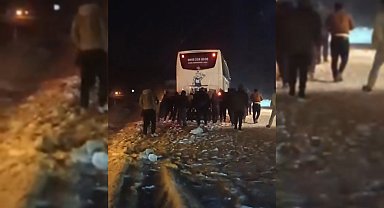 Malatya'da kar yağışı; Arapgir'de eğitime ara