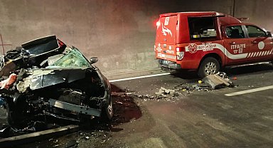 Malatya'da otomobil, TIR'a çarptı; 1 ölü, 1 yaralı