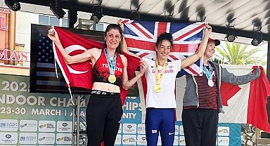 Masterler Salon Atletizm Dünya Şampiyonası'nda Mehtap Gönülşen, gümüş madalya kazandı