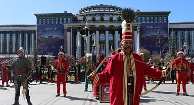 Mehteran Birliği, Cumhurbaşkanlığı Külliyesi'nde konser verdi