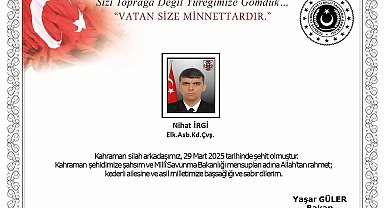 MSB: TCG Kemalreis gemisinde 1 asker şehit oldu