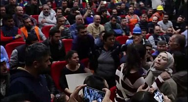 Muğla'da Başkan Aras'a baret fırlatıldı, gazeteci saldırıya uğradı