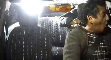 Müşteri olarak bindiği takside şoförün parasını gasbeden şüpheli yakalandı