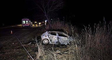 Nikah dönüşü kazada ölen sürücünün eşi de kurtarılamadı