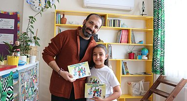 Okuma yazmayı öğrenen Zeynep, hikayesinden etkilendiği öğretmeni için kitap yazdı