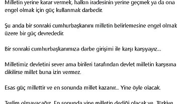 Özgür Özel: Esas güç millettir ve sonunda millet kazanır