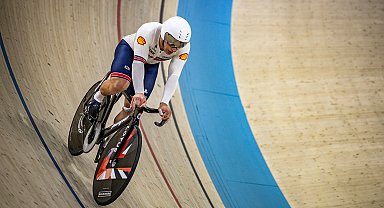 Pist Bisikleti Uluslar Kupası'nda yeni dünya rekoru kırıldı