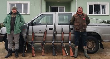 Samsun'da kaçak avcılığa 100 bin TL ceza