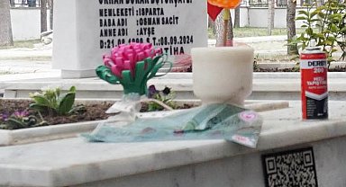 Şehit kabirlerinde karekod uygulaması