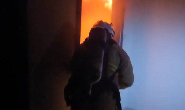 Şırnak'ta daire yangını; 5 kişi dumandan etkilendi