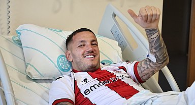 Sivassporlu Rej Manaj geceyi hastanede geçirecek