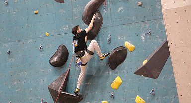 Spor Tırmanış Gençler Lider Türkiye Şampiyonası Samsun'da başladı