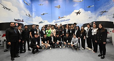 Startech programı için GUHEM'e gelen Azerbaycanlı gençler, Alper Gezeravcı ile buluştu