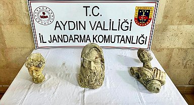 Tanrı ve tanrıça büstlerini 200 bin dolara satmaya çalışan 3 kişi yakalandı